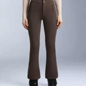Waterproof elastic flare ski pants